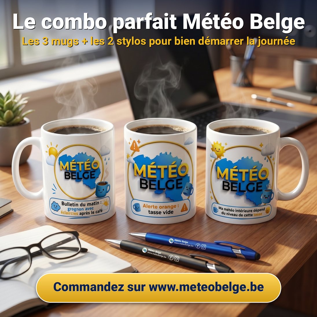 Un mug ou un stylo