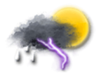 Météo Chimay : (JOUR) Averses ou pluies orageuses