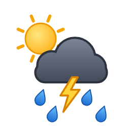 Averses ou pluies orageuses — Dag