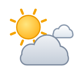 Nuages et soleil — Dag