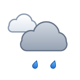 Pluie faible intermittente ou faibles averses — Dag