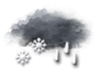 Alternance de pluie et de neige — Nacht