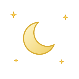 Ciel dégagé — Nacht